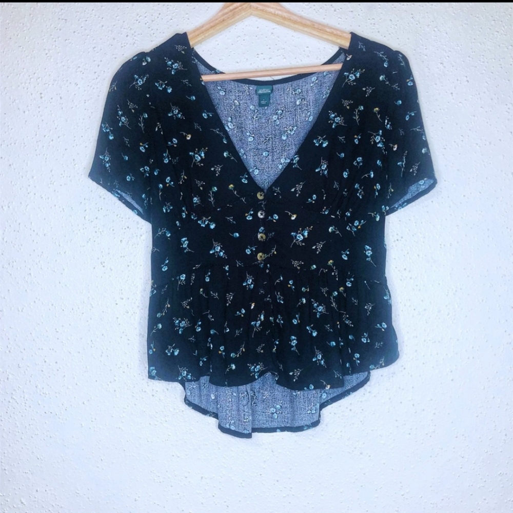 Wild Fable Floral Print Top
